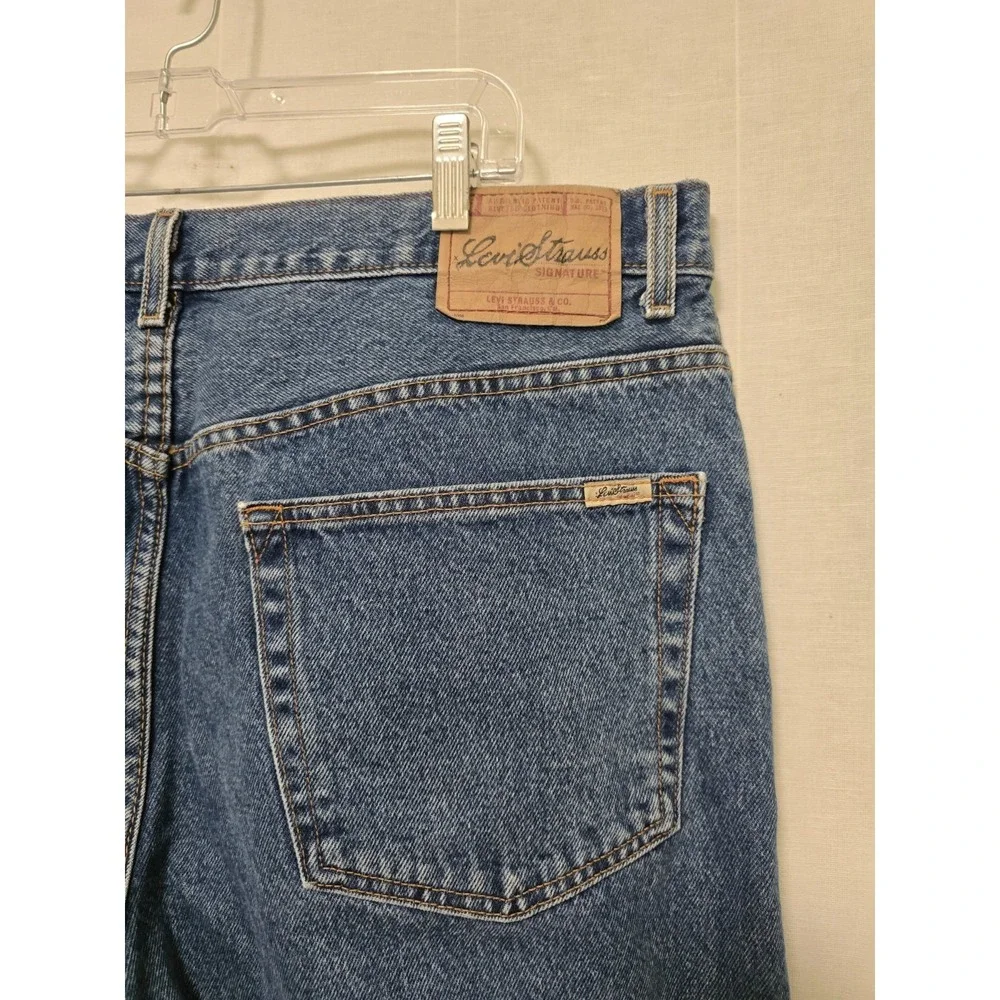 Levis Mens Relaxed‎ Fit Jeans Size 42x30 Blue Vintage